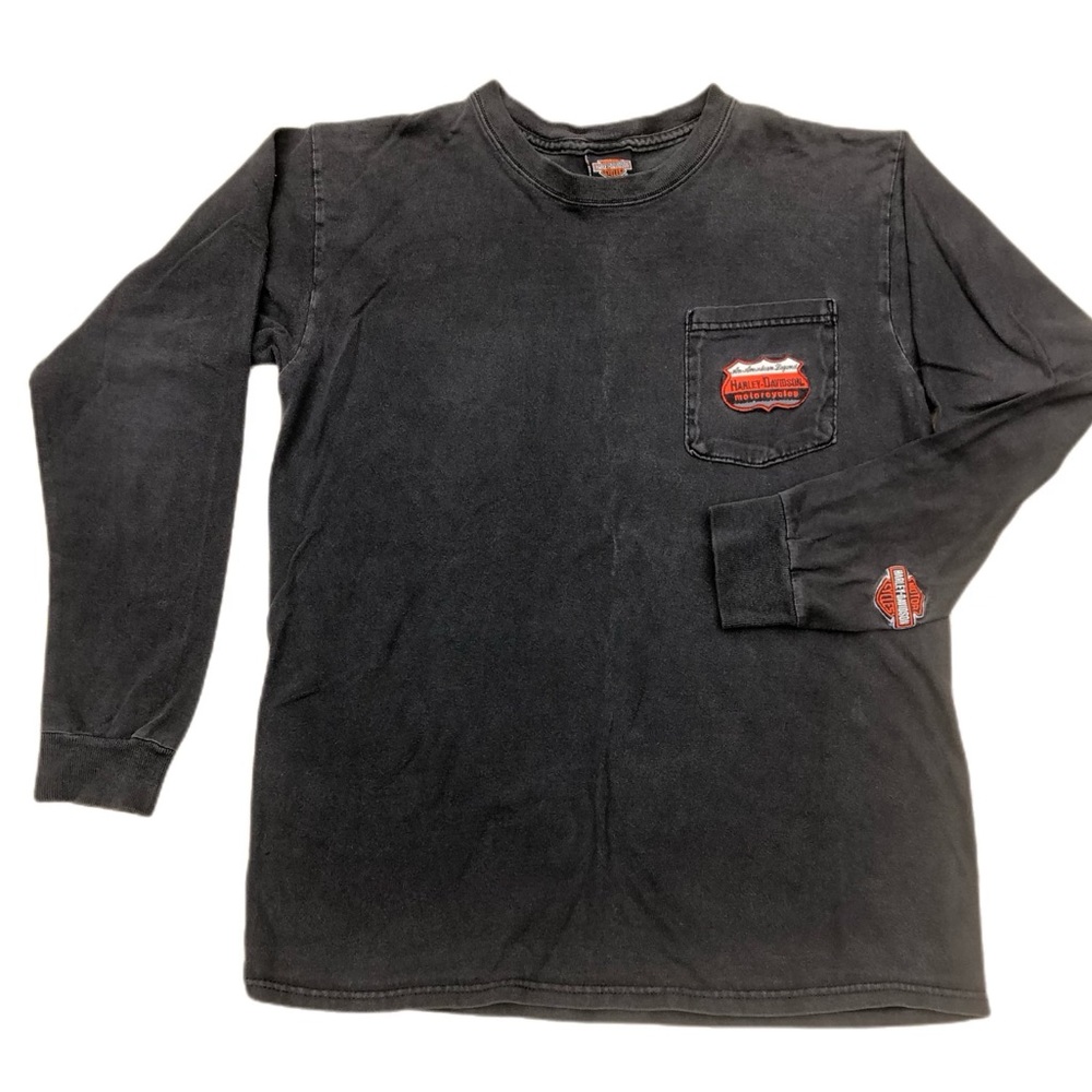 Harley-Davidson Black Long Sleeve Tee